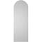 Ekena Millwork Round Top Surface Mount PVC Gable Vent w/ 2"W x 2"P Brickmould Sill Frame, 14"W x 40"H GVPRT14X4003SN - alternate 5